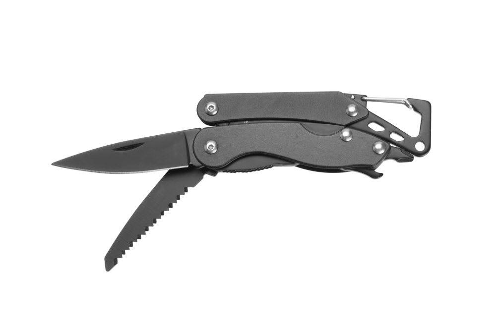 Logo trade promotional items picture of: Multitool AWU Schwarzwolf