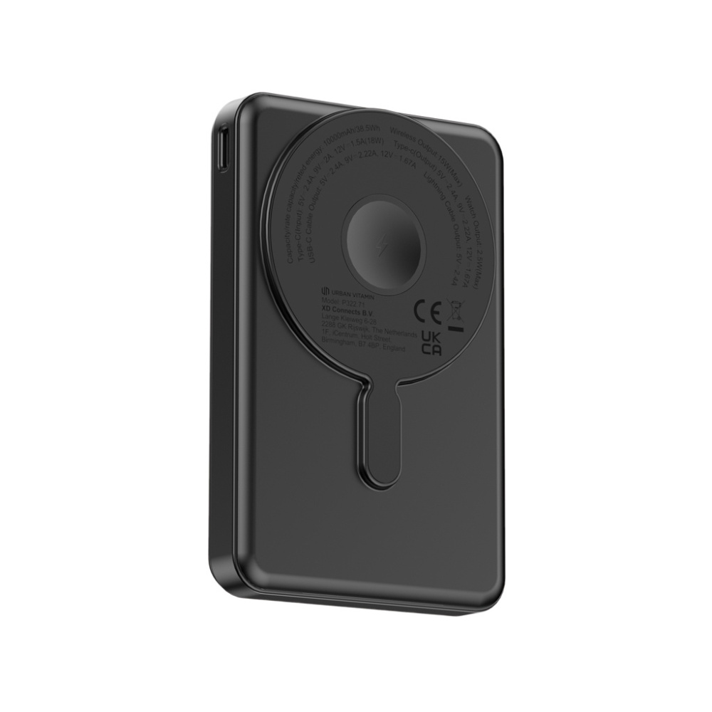 Logo trade promotional products picture of: Urban Vitamin Delano 5in1 10,000mah 20WPD magnetic powerbank