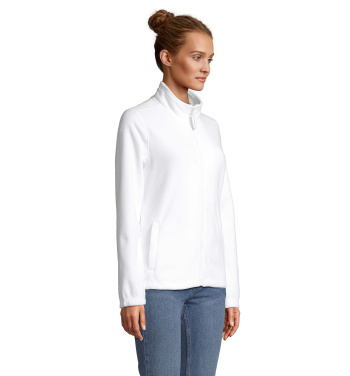 Logo trade promotional items image of: NORTH WOMEN ZIPPED FLEECE