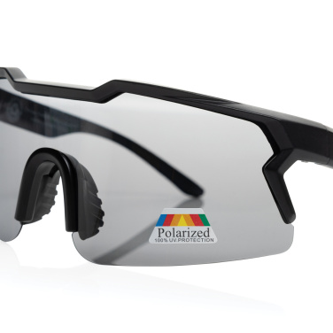 Logo trade promotional gifts image of: SproShield RCS plastic activity glasses with polarized lens