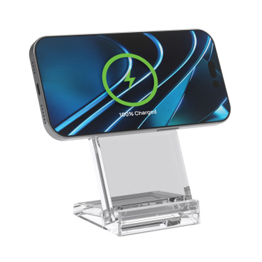 Logo trade business gifts image of: Magcharge 15W magnetic wireless charging stand