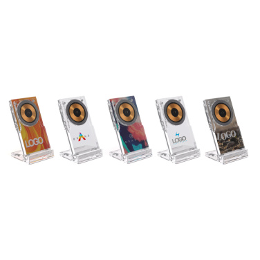 Logo trade promotional giveaways image of: Magcharge 15W magnetic wireless charging stand