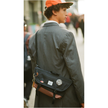 Logo trade promotional gift photo of: Herschel Cove recycled messenger bag 22.5L