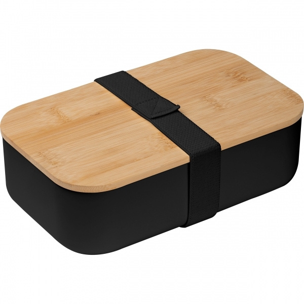 Logo trade promotional items image of: Lunchbox with bamboo lid Stanley