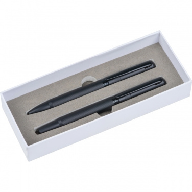 Logo trade promotional gifts image of: Elegant MoLu writing set Santa Rosa