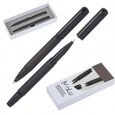 Logo trade business gift photo of: Elegant MoLu writing set Santa Rosa