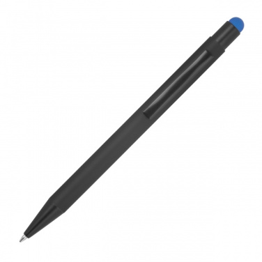 Logo trade promotional giveaway photo of: Metal ballpoint pen with touch function Ohara