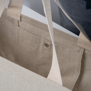 Logo trade promotional giveaways picture of: Large cotton bag Pilar