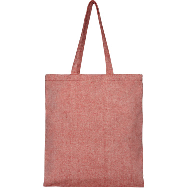 Logo trade promotional giveaway photo of: Pheebs 150 g/m² recycled tote bag 7L