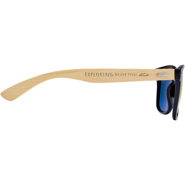 Logotrade promotional item image of: Hue sunglasses with bamboo temples