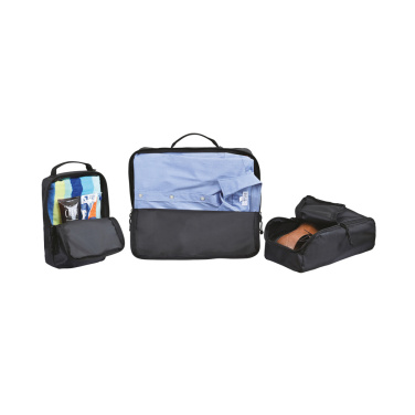 Logo trade promotional gift photo of: Renew AWARE™ rPET 3 Piece Packing Cube Set