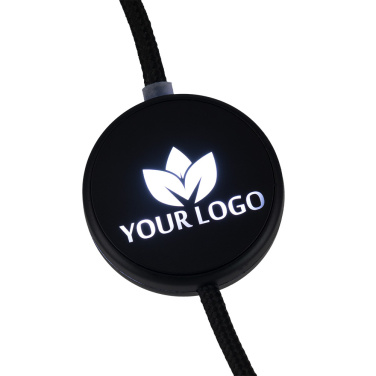 Logotrade business gifts photo of: Cable 4in1 with illuminated logo - LH-ZM02