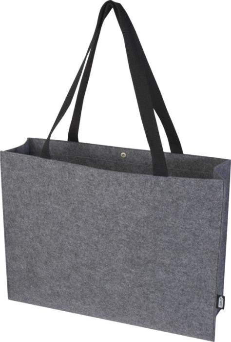 Logotrade promotional item image of: Felta GRS recycled felt gusset tote bag 20L