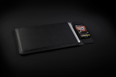 Logo trade promotional item photo of: Swiss Peak 15W magnetic charging laptop sleeve 14-15,6"
