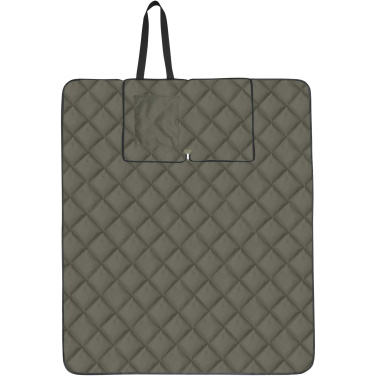 Logo trade advertising products picture of: Clary GRS recycled polyester picnic blanket