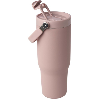 Logotrade promotional merchandise image of: Bronx 900 ml RCS recycled stainless steel copper vacuum insulated tumbler with dual function lid