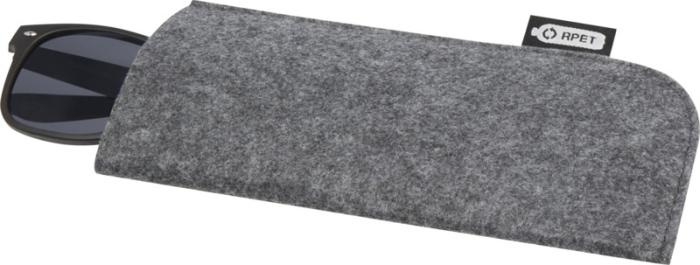 Logotrade promotional merchandise photo of: Felta GRS recycled pouch for glasses