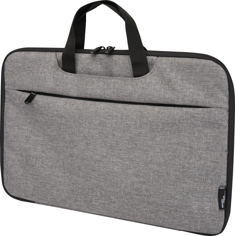 Logo trade corporate gifts image of: Libra 2-in-1 GRS recycled laptop case 3L