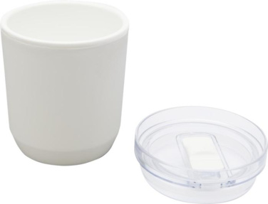 Logo trade promotional gift photo of: Hudson 180 ml recycled plastic double-wall tumbler