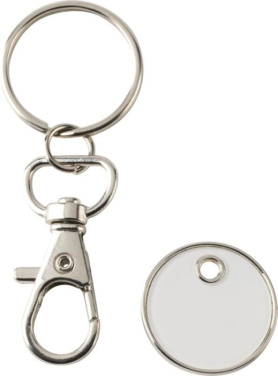 Logotrade business gifts photo of: Rory keyring with trolley coin