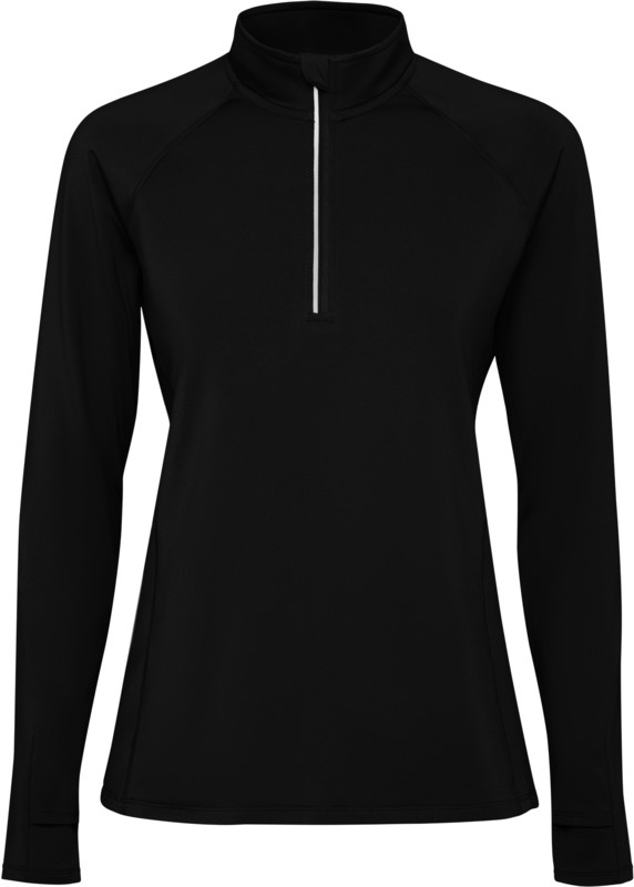 Logo trade promotional items image of: Estambul long sleeve women's half zip sweatshirt