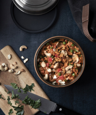 Logo trade promotional merchandise picture of: Black+Blum Glass Lunch Bowl 750ml