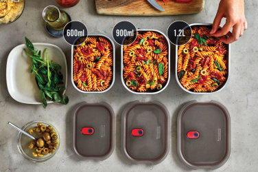 Logo trade corporate gift photo of: Black+Blum Mealprep Box 3pcs Set Small, Medium, Large
