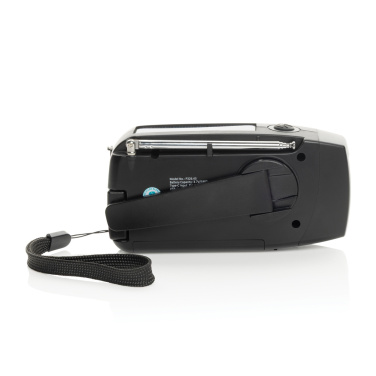 Logo trade promotional giveaway photo of: RescueWave RCS recycled plastic emergency radio