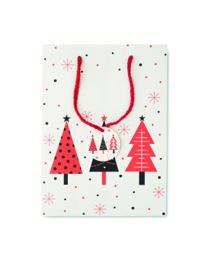 Logo trade corporate gift photo of: Gift paper bag medium