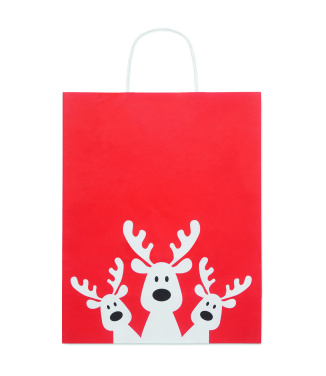 Logo trade corporate gift photo of: Gift paper bag large
