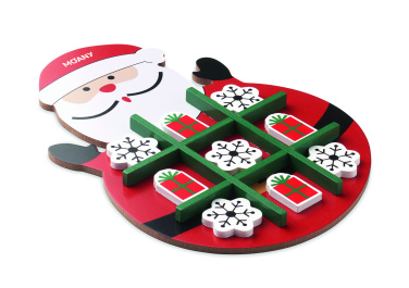 Logotrade promotional product image of: Christmas wooden tic tac toe