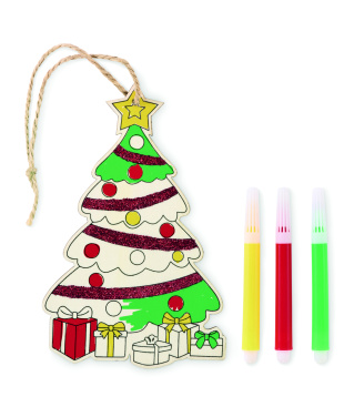 Logo trade advertising products picture of: Christmas tree ornament