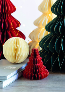Logotrade promotional giveaway image of: Christmas paper tree hanger
