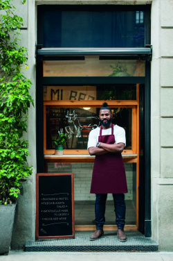 Logotrade advertising product picture of: Organic cotton apron 240 gr/m²