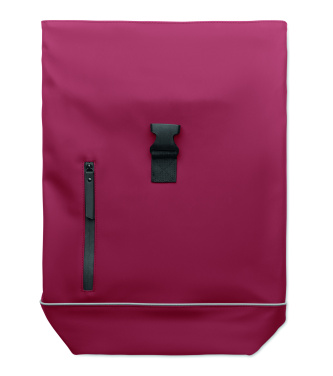Logo trade promotional product photo of: Laptop 15" roll top PU backpack