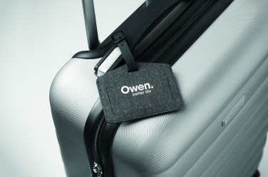 Logo trade business gift photo of: Anti-loss finder luggage tag