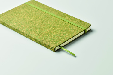 Logo trade promotional gifts image of: A5 notebook with hard cover