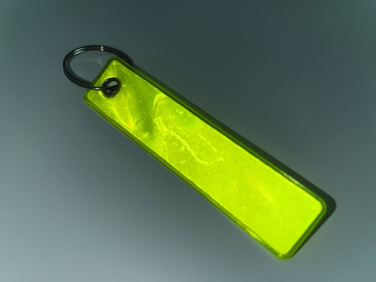 Logotrade promotional giveaway image of: Reflective key ring in PVC