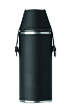 Logotrade promotional item image of: Hip flask with shot cups