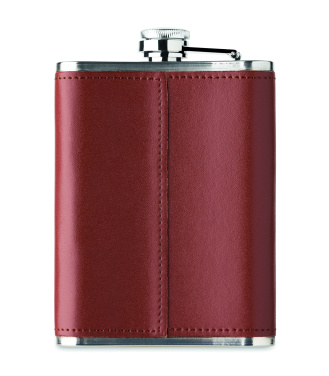 Logo trade promotional giveaways picture of: Slim hip flask 200 ml