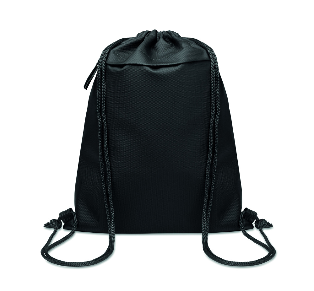 Logotrade promotional product image of: Drawstring bag in 600D RPET