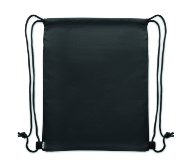 Logotrade promotional giveaways photo of: Drawstring bag in 600D RPET