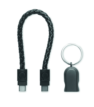 Logotrade promotional merchandise photo of: Key ring loop cable type-C