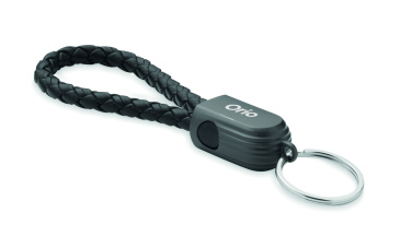 Logo trade promotional gift photo of: Key ring loop cable type-C