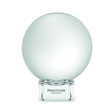 Logo trade corporate gifts picture of: Glass round award