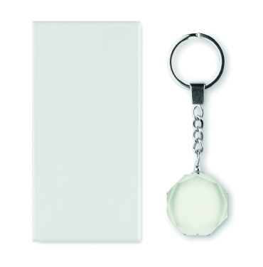 Logotrade promotional merchandise picture of: Glass round award key ring