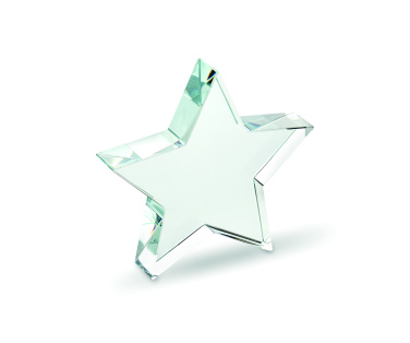 Logotrade promotional item image of: Glass star award