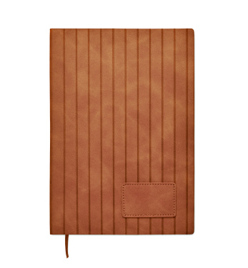 Logotrade promotional merchandise photo of: A5 notebook in smokey PU