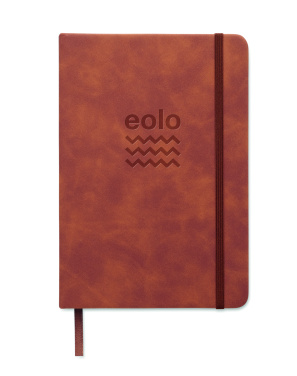 Logotrade corporate gift image of: A5 smokey PU notebook