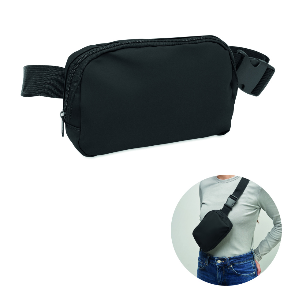 Logotrade promotional giveaway image of: Waist bag in 210D polyester